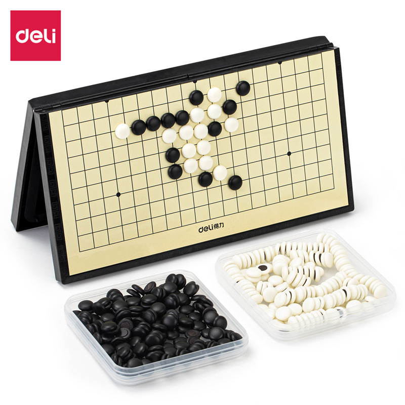 Deli 6754 Wuzi Chess Black and White Push Popularity Multi -Board…