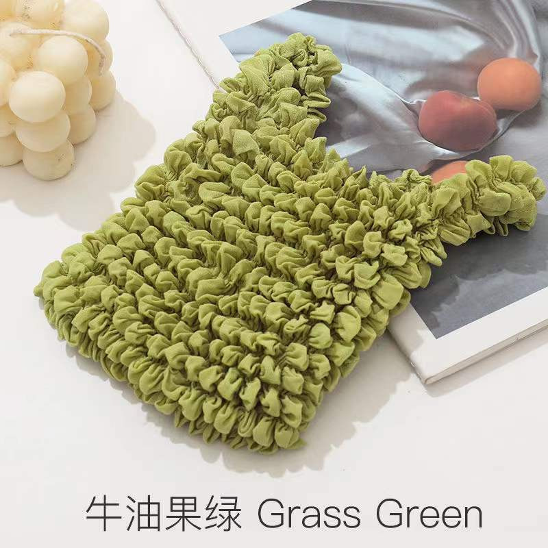 新款网红魔术伸缩包袋日韩皱褶泡泡包多功能大容量弹力购物袋|undefined