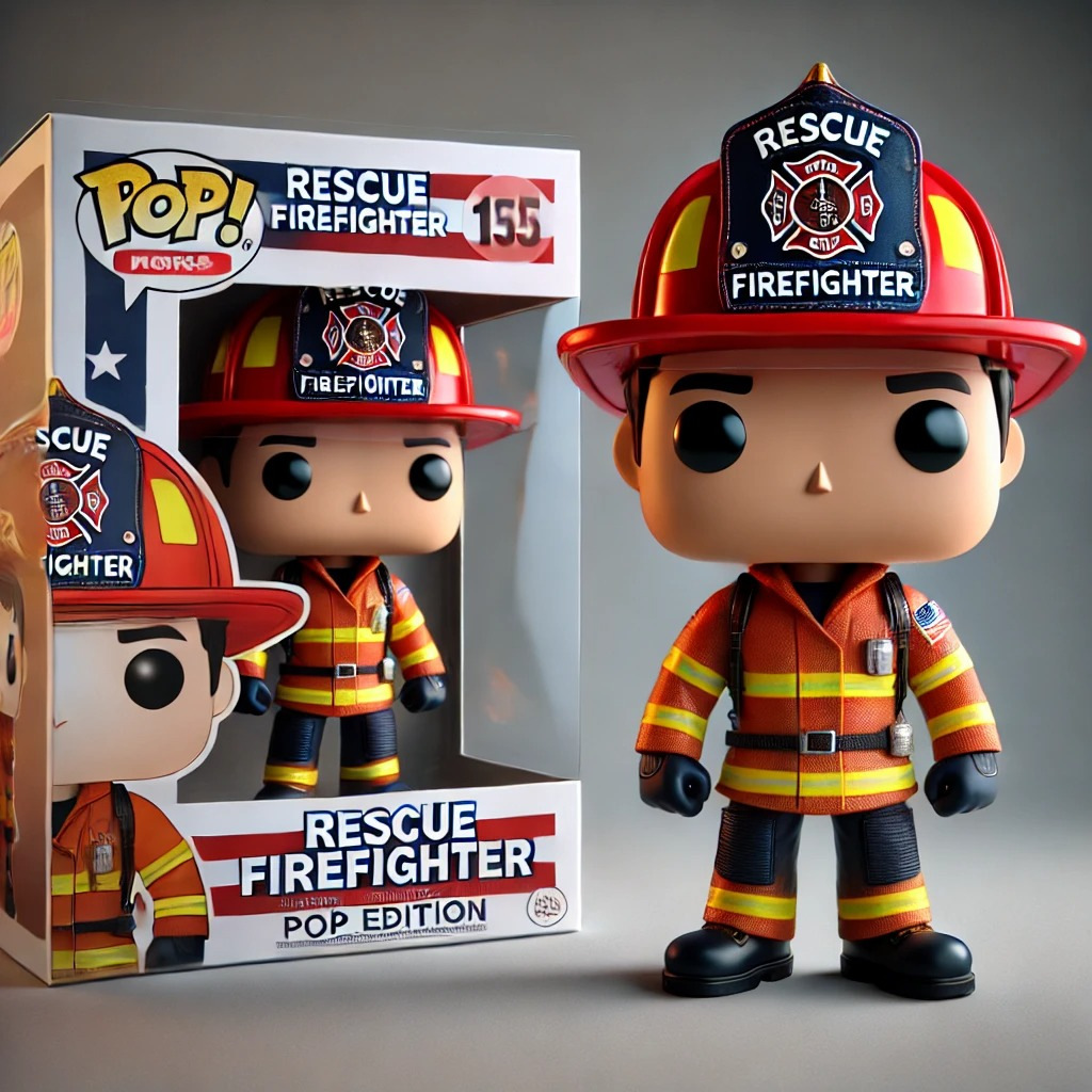 Nuevos productos Personajes de películas creativas Muñecas de bombero Adornos de figuras de San Valentín Colección de periféricos Mobiliario de escritorio Burbujas