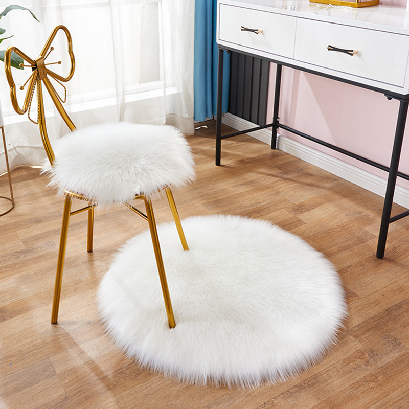 Factory plush chair cushion butterfly chair cushion chair stool computer chair floor cushion round chair cushion a generation of hair