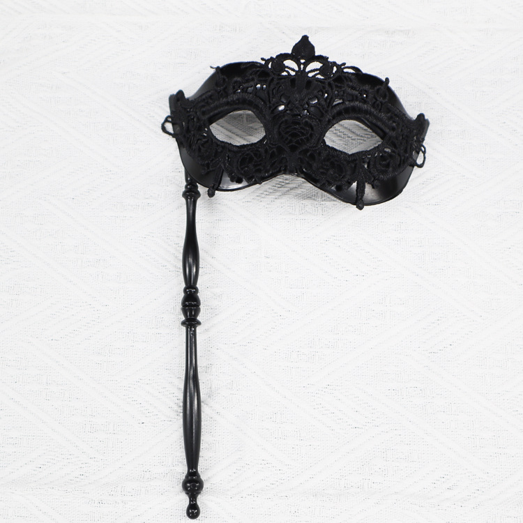 Amazon máscaras de encaje de mano máscaras de mitad de cara máscaras misteriosas de baile de maquillaje de fiesta