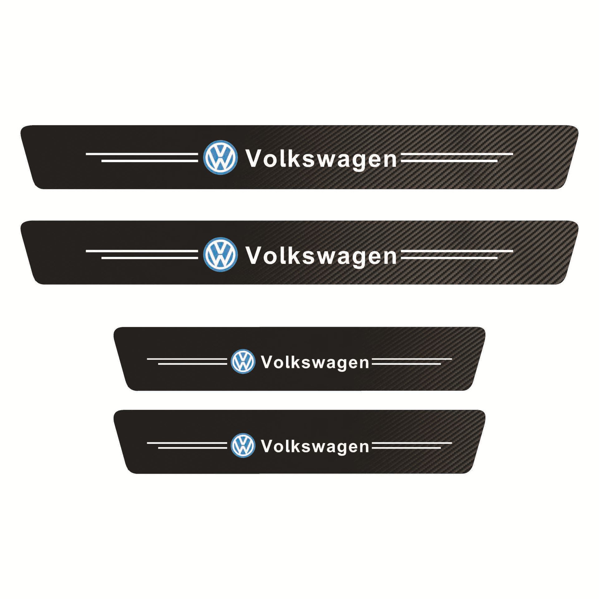 폭스 바겐 가죽 창틀 바 (4 개)