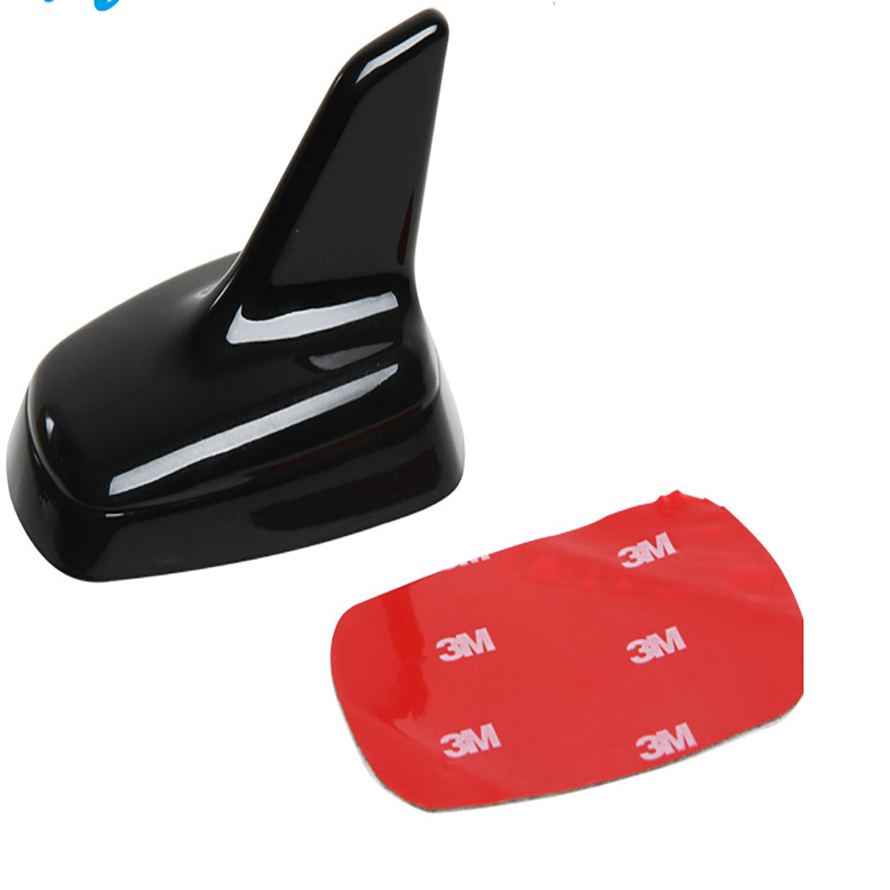 Suitable for Audi Cars and Suvs A3 4 5 6 Q3 5 Q7 Black Decorative Antenna Shark Fin Roof Antenna