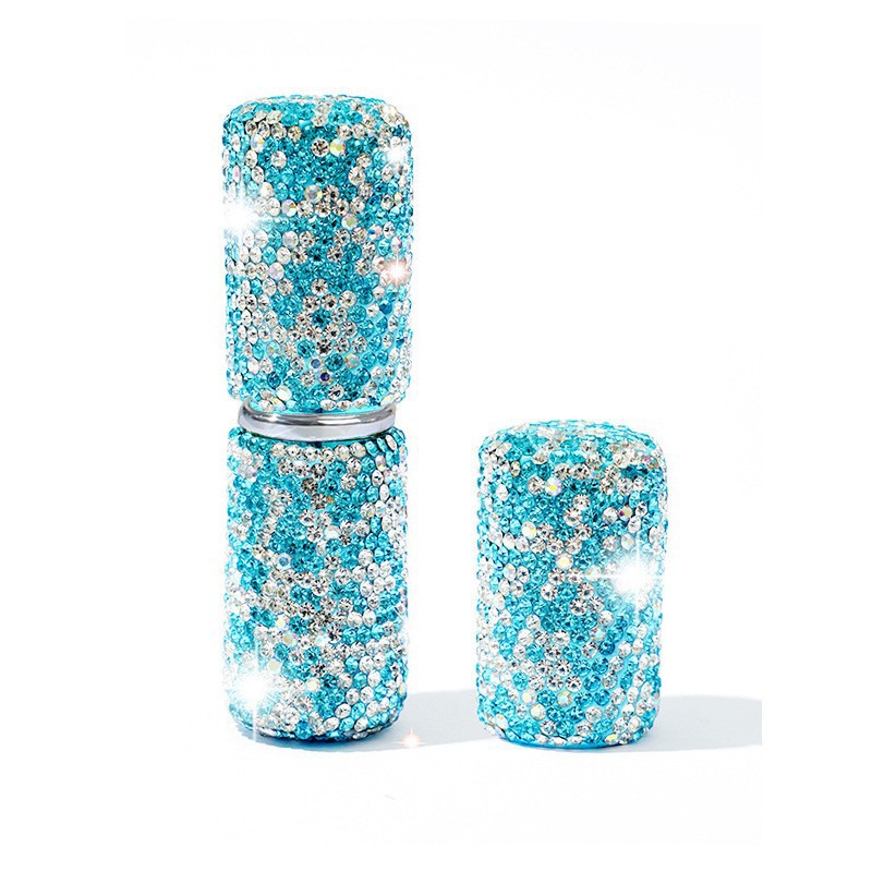 10ml; diamantes azules AB; diamantes de imitación