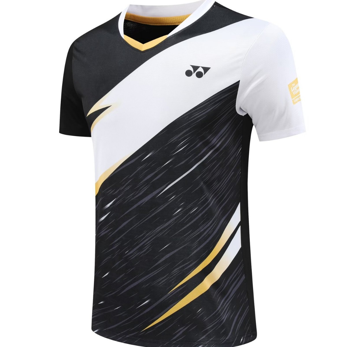 2024 New Yy Badminton Uniform King'S志 Men's Short-Sleeved Competition Uniform Quick-Drying Breathable Sports Ice Silk Training Uniform
