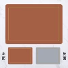 Two-color rounded square brown + gray
