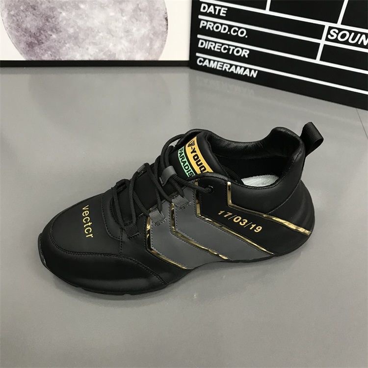 Title 10, Nouvelles Chaussures de mode en cuir à lacets, ...