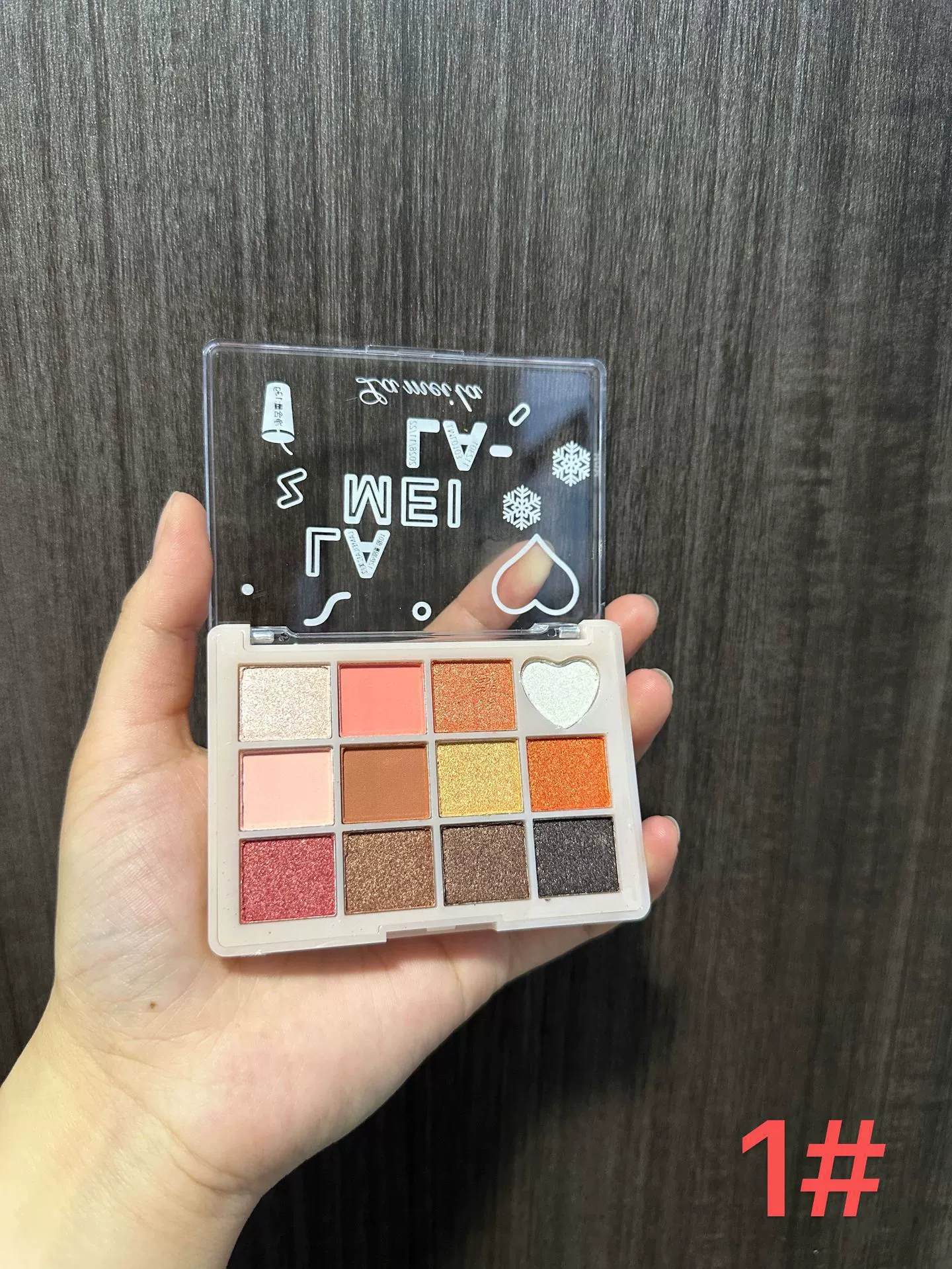 Палетка теней для век Lameila Lamela двенадцать оттенков перламутровых матовыхEarth color тени для век Юго-Восточная Азия внешнеторговая.Cross-border 5265
