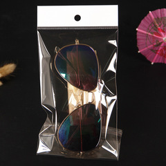 OPP bag transparent plastic bag hanging hole white opp card head bag jewelry airplane hole card packaging bag dust bag