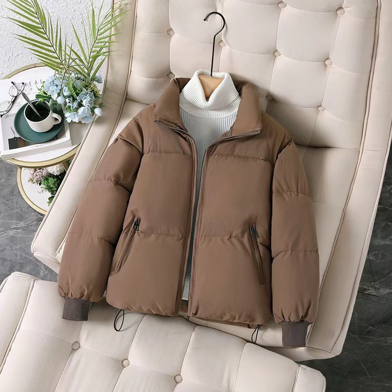 Vêtements pour femmes nouvelle veste en coton veste courte pour femme manteau d'hiver en coton épais et chaud pour étudiant veste en coton Ins_voghion.com