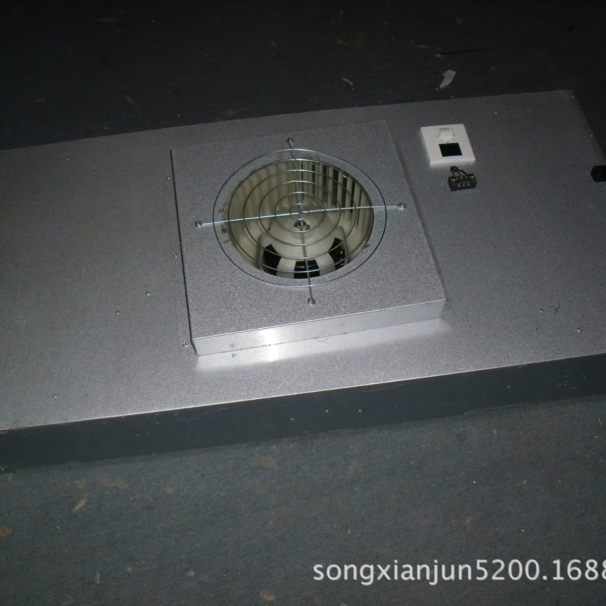 FFU铝锌板烤漆板洁净棚专用高效过滤器，无尘车间，FFU