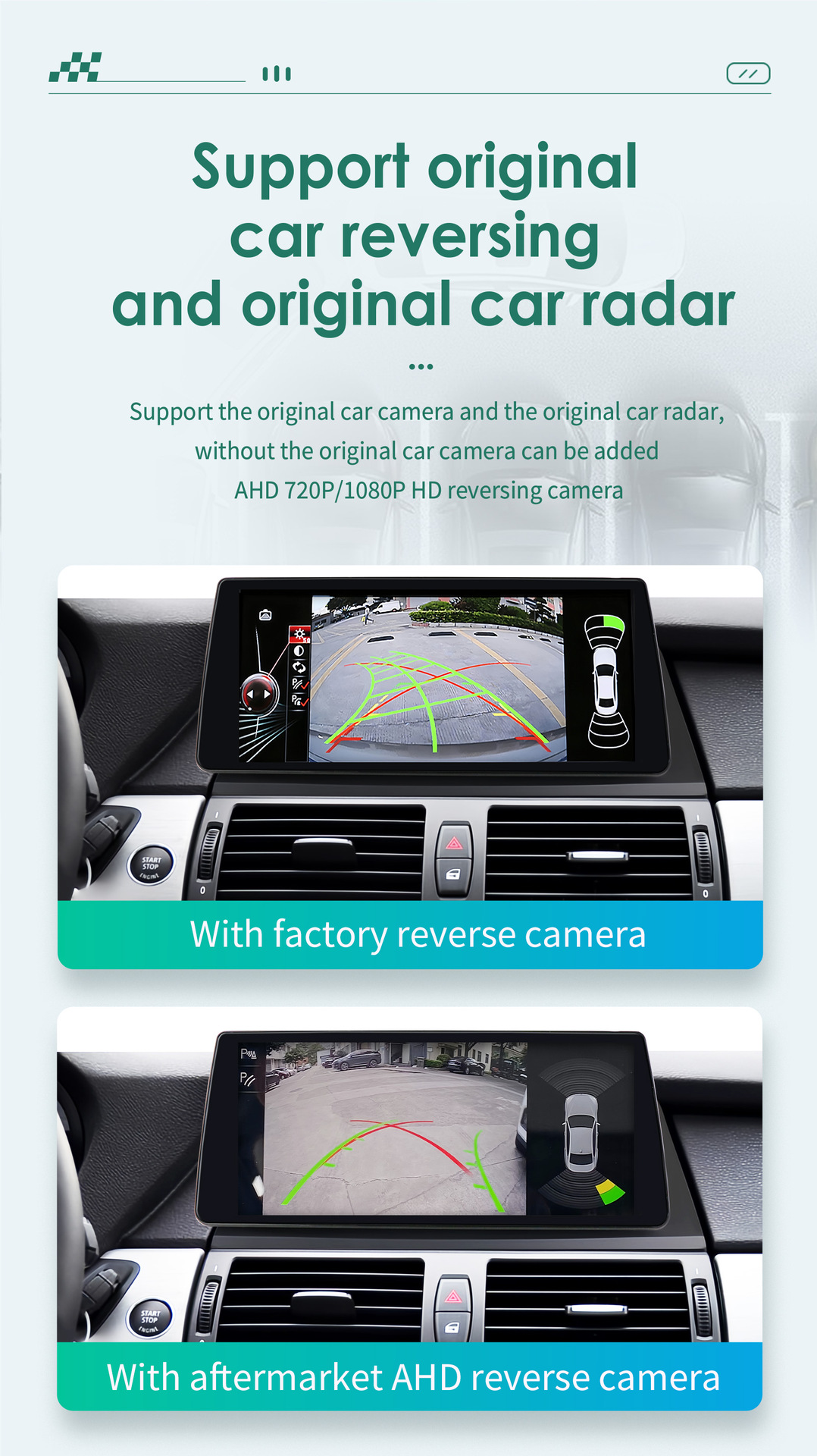 Cross-Border Suitable for 11-14 Bmw X5 X6 Navigation Android Large-Screen Smart Car Mp5 Navigation All-In-One Machine