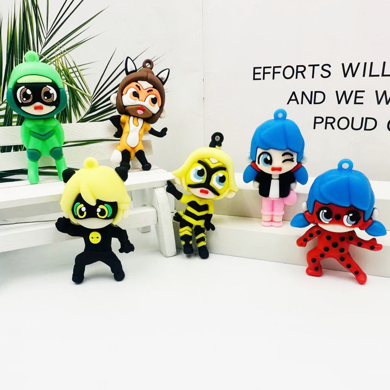 Cartoon Miracle Girl Keychain Cute and Exquisite Doll Bag Pendant Anime Peripheral Car Keychain Wholesale Cartoon Miracle Girl Keychain Cute and Exquisite Doll Bag Pendant Anime Peripheral Car Keychain Wholesale