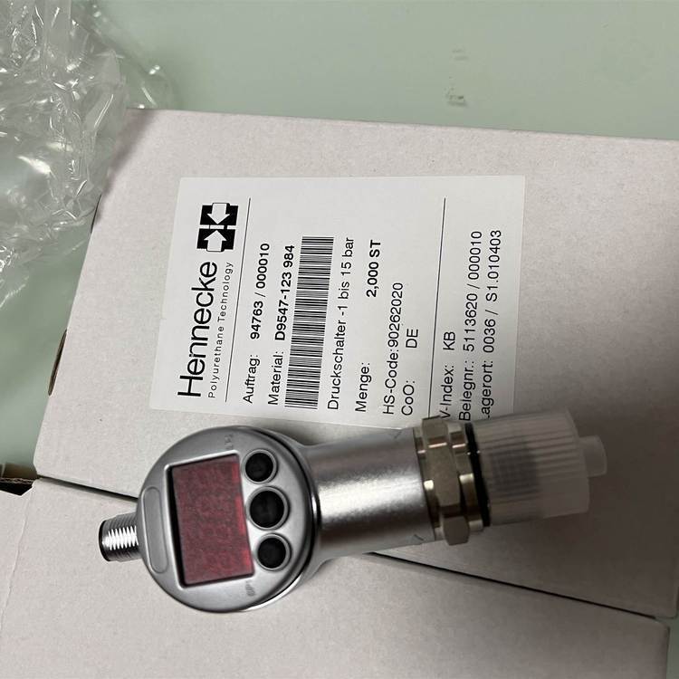 亨内克HENNECKE压力传感器D9547-123 984授权代理库存充足