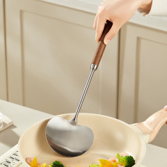 【イネ豆c】鍋シャベルステンレスキノコシャベル長柄炒め料理スプーンキッチン料理シャベルスプーン家庭用