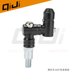 东南亚跨境 摩托车改装后视镜镜码螺丝360&deg;固定增高螺丝摩托车