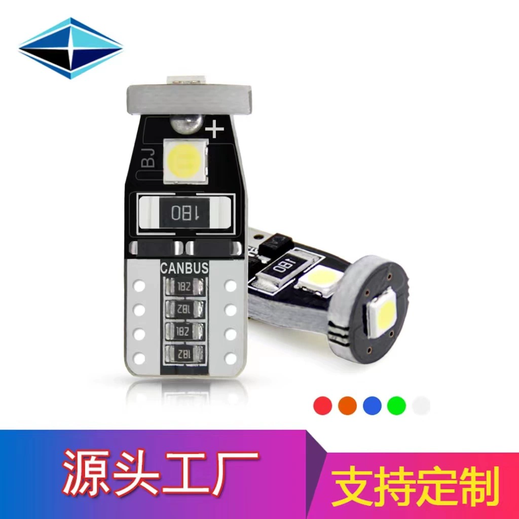 Трансграничный Универсальный 12 В декодирование t10led индикатор ширины 3030 3smd свет номерного знака автомобиля подсветка автомобиля лампа для чтения