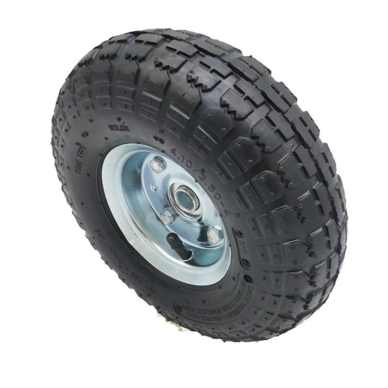 3.50-4 ゴム製空気入りタイヤ 10inch エアタイヤ 手押し車 工具車 ダンプカー タイヤ 労働車 空気入れタイヤ|undefined