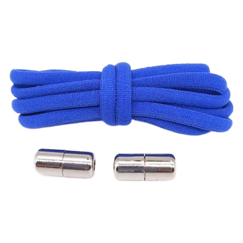 Ленивые шнурки трех поколений без галстуков для мужчин и женщин Универсальные полукруглые эластичные спортивные шнурки с металлической пряжкой Шнурки без галстуков