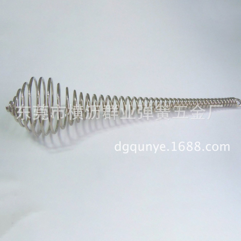 厂家专业定 制水滴状礼品挂饰吊缀 镀镍挂件金属铁质异形弹簧加工