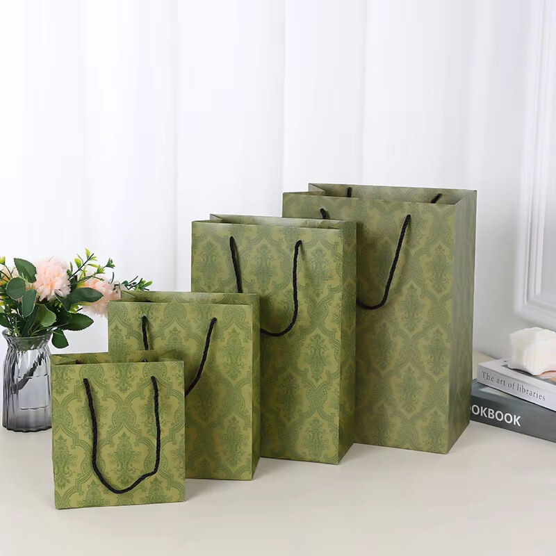 Custom Black Gift Bags with Handles for Shopping Mall Shopping or Small Business Baby Shower Party Custom Black Gift Bags with Handles for Shopping Mall Shopping or Small Business Baby Shower Party