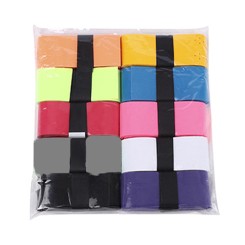 Venta caliente de fábrica transpirable antideslizante PU pegamento de mano raqueta de bádminton raqueta de tenis equipo de fitness caña de pescar cinturón de agarre universal