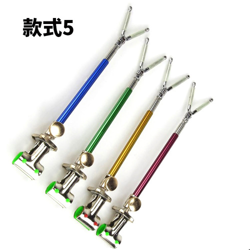 Metal rear hanging rod holder, anti-fall fishing rod holder, fishing gear stand, fishing gear fishing accessories
