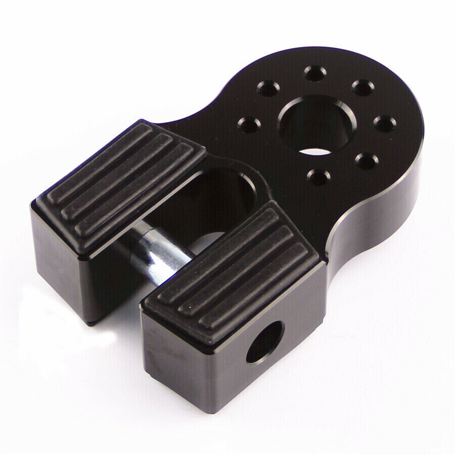 Modificado Winch gancho cuerda remolque gancho conector plano aluminio rápido enchufe