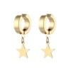 Yellow ear clip (single)