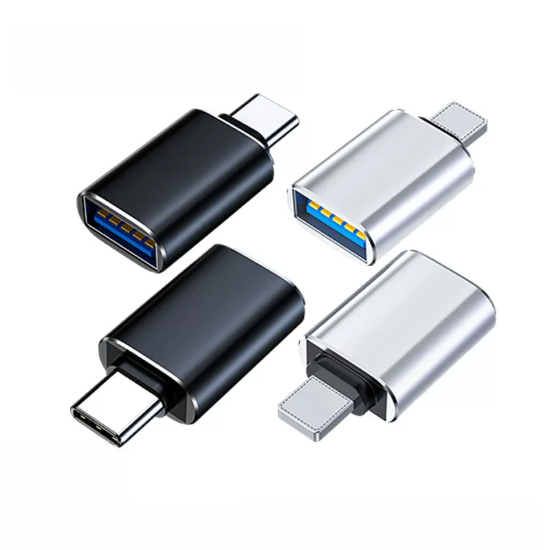 Подходит для Apple OTG вращатель светлый вращатель вращатель к USB-кардридеру компьютер конвертер USB чтение U‑диск