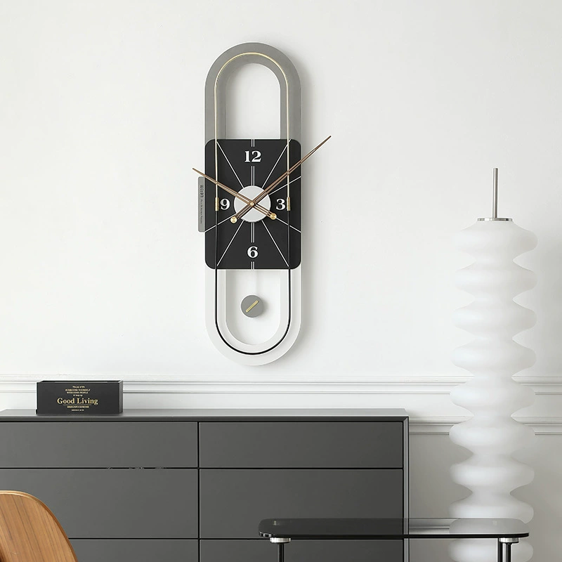 Modern high-end wall watch, decorations, light luxury style