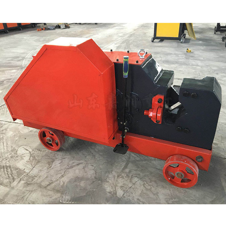 钢筋截断机 125型角钢切断机 电动角钢圆钢切断机角钢下料切断设