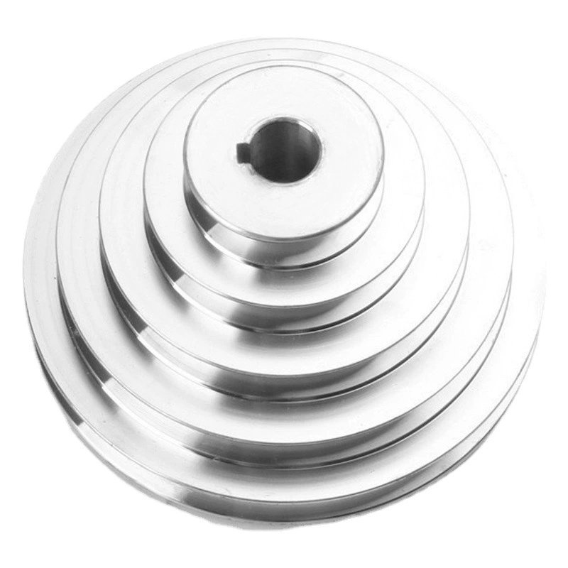 Многослицевое колесо пагоды Стенд A-типа шкив двигателя шпинделя сверлильного станка из алюминиевого сплава с переменной скоростью, аксессуары для сверлильных станков 4 пять слоев