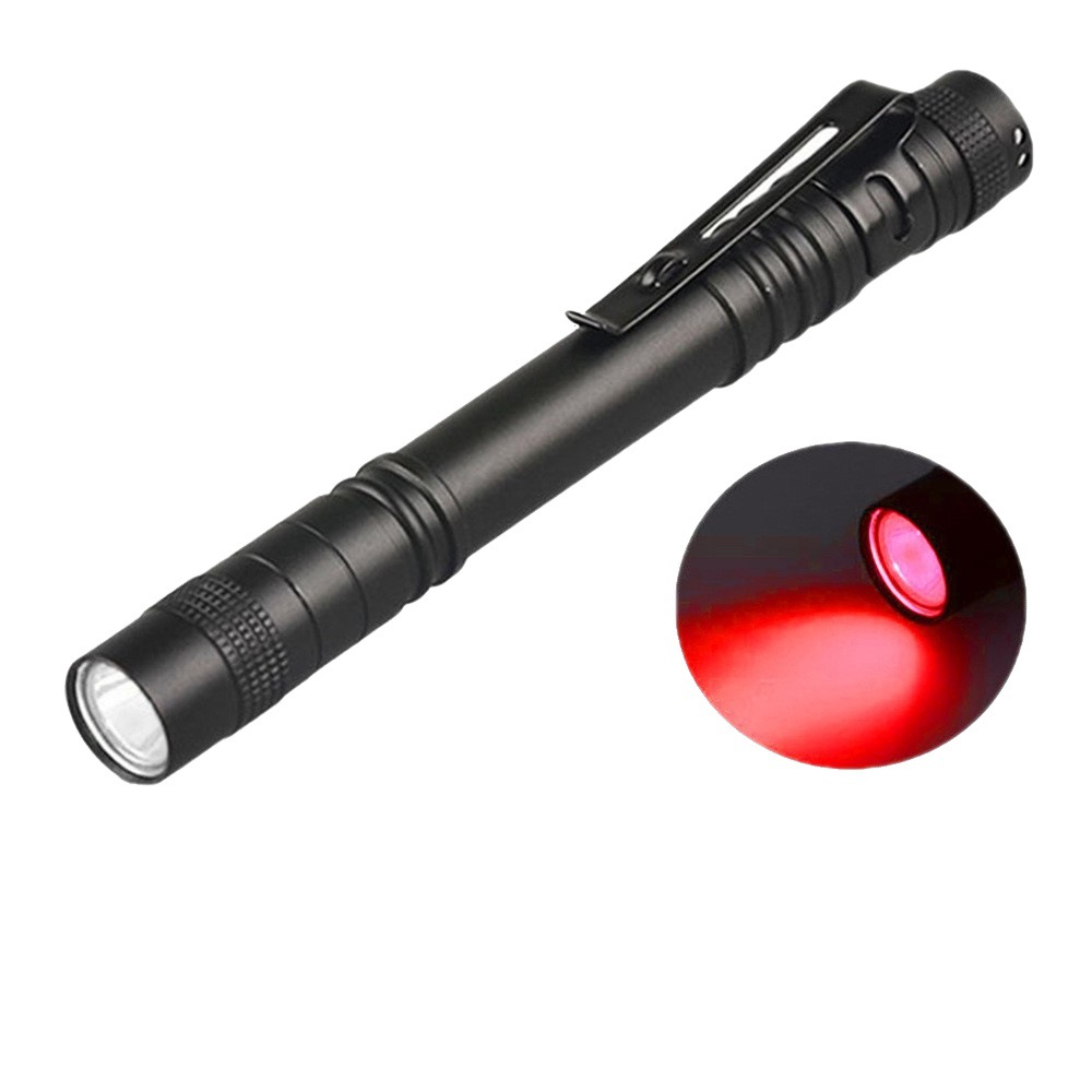 Linterna portátil de luz potente, mini linterna, linterna con forma de bolígrafo, linterna de dos pilas AA, venta al por mayor de fábrica, portátil