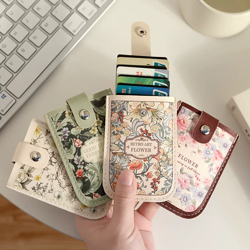 Capacious card holder, set, small ultra thin creative storage system