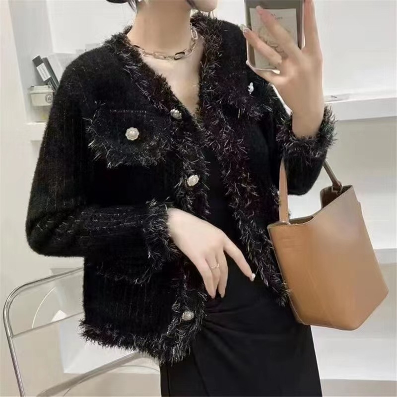 24 invierno Puyuan estilo francés blanco imitación de agua abrigo de invierno de mujeres nuevo estilo de alta calidad