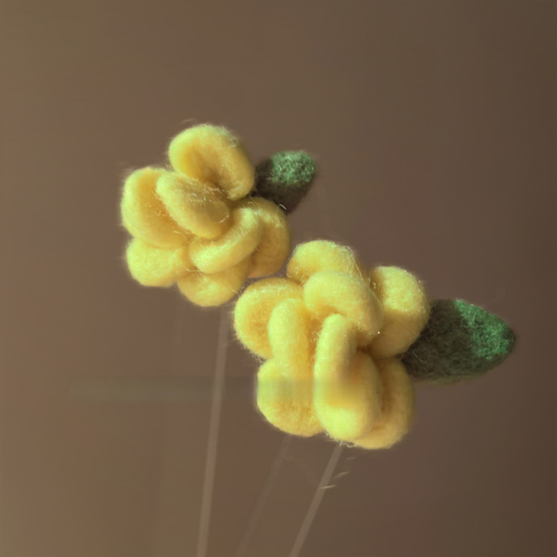 波西米亚度假风银针花朵耳环时尚百搭小众耳钉高级感气质耳饰批发|undefined