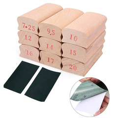 Neck radius sanding block nut leveling sandpaper block electric guitar bass repair luthier tool
