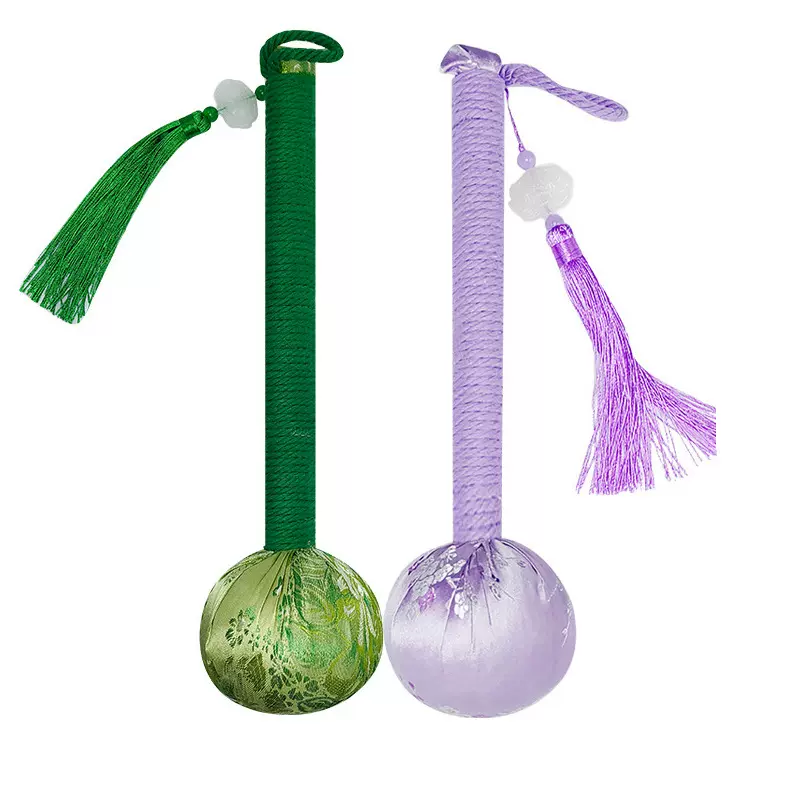 艾草锤手工端午节艾草教师节养生锤背部按摩棒经络锤节节高升锤子