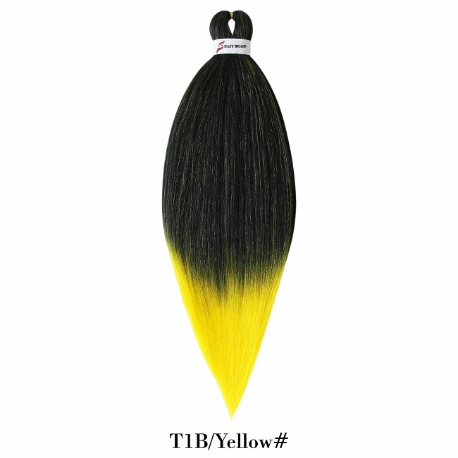 Peluca trenzada grande EZ de 26 pulgadas para mujer, peluca trenzada fácil de fibra sintética africana, suave y esponjosa, de seda de baja temperatura