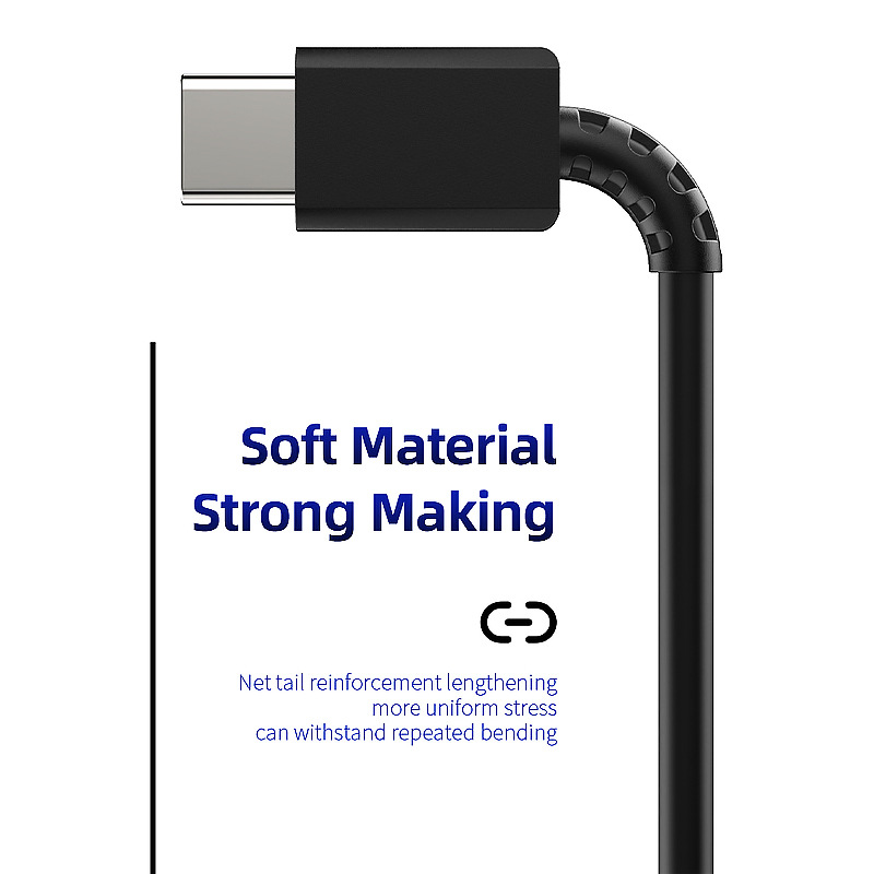 Подходит для Samsung Galaxy Note25: кабель для передачи данных 5A/45W, кабель для быстрой зарядки PD 3A, двойной кабель Type-C для зарядки.