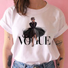 Short sleeve T-shirt for princess, with short sleeve, European style, oversize, suitable for import, wish, ebay