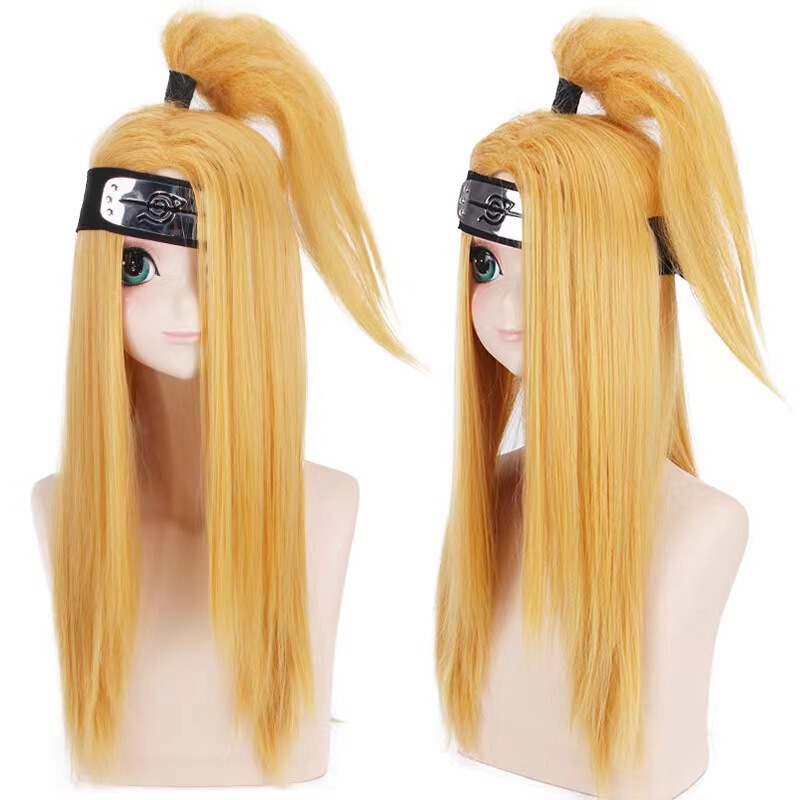 Lord Shengda Huoying Didala/Silver Soul Laidao Yizi Golden cosplay Wig