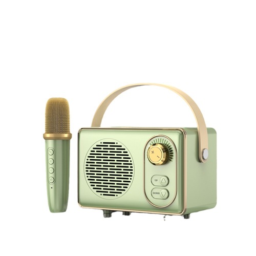  new Bluetooth speaker karaoke USB mini outdoor portable high quality karaoke speaker with FM mobile phone