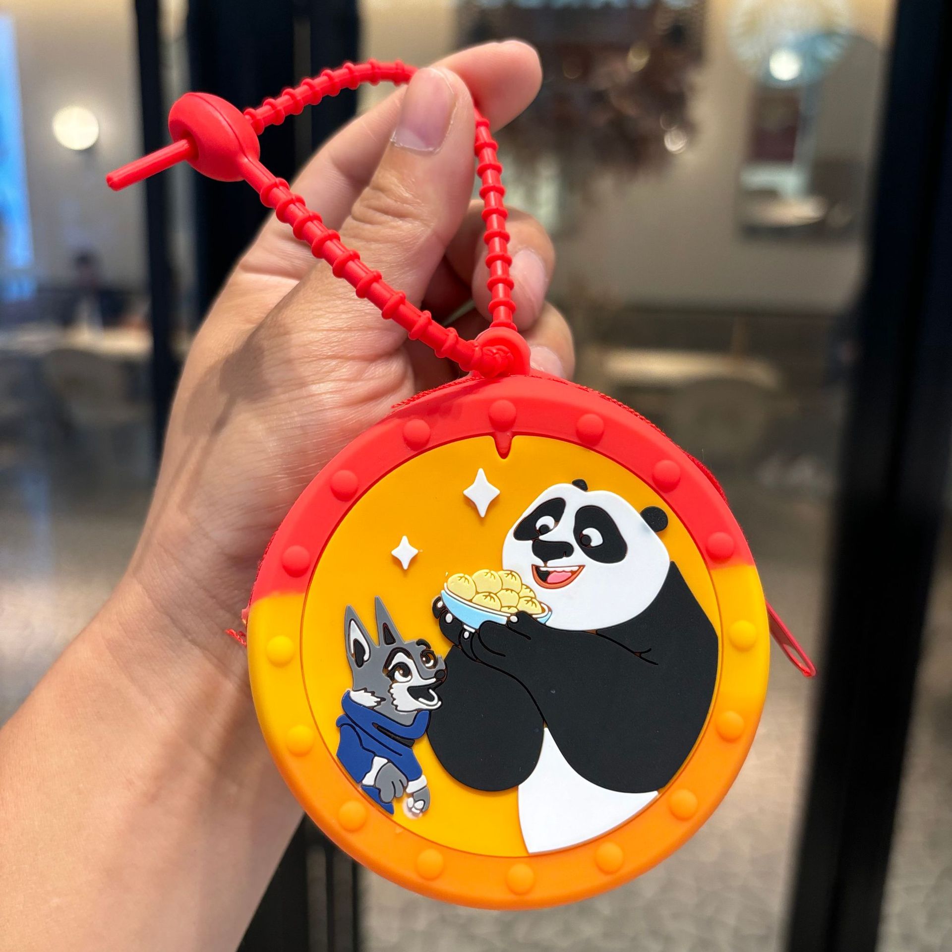 Monedero Llavero-Panda