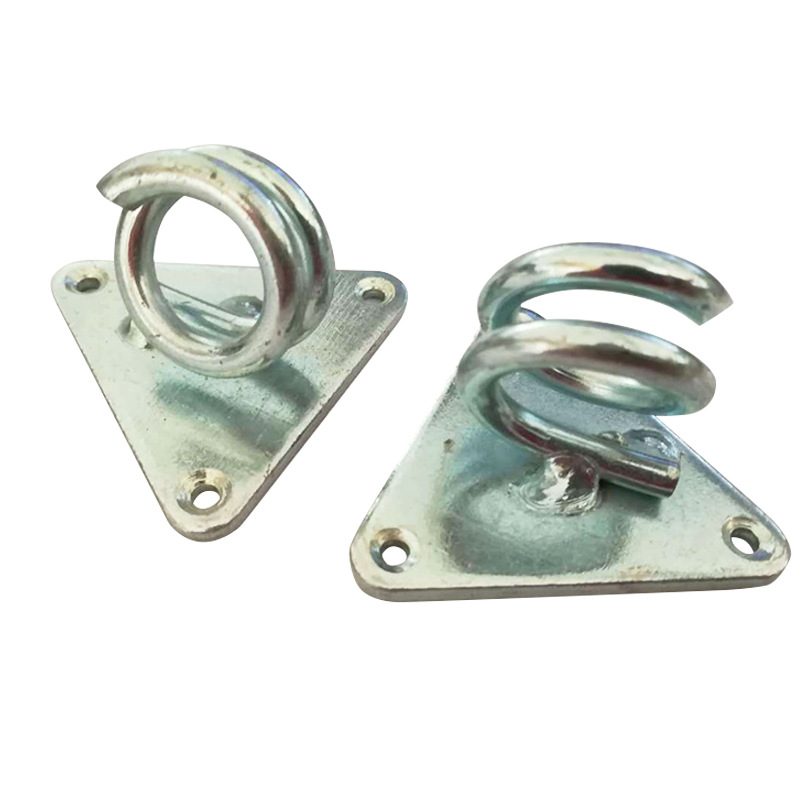 不锈钢拉钩三角型C型拉钩光缆用夹板拉钩紧固拉钩支持定 制