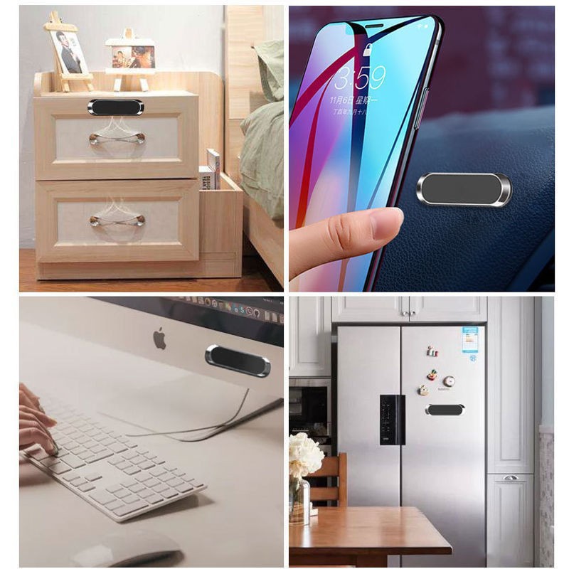 Popular Car-Mounted Magnetic Phone Holder, One-Piece Simple and Convenient Adhesive Type, Universal Magnetic Holder for Dashboard