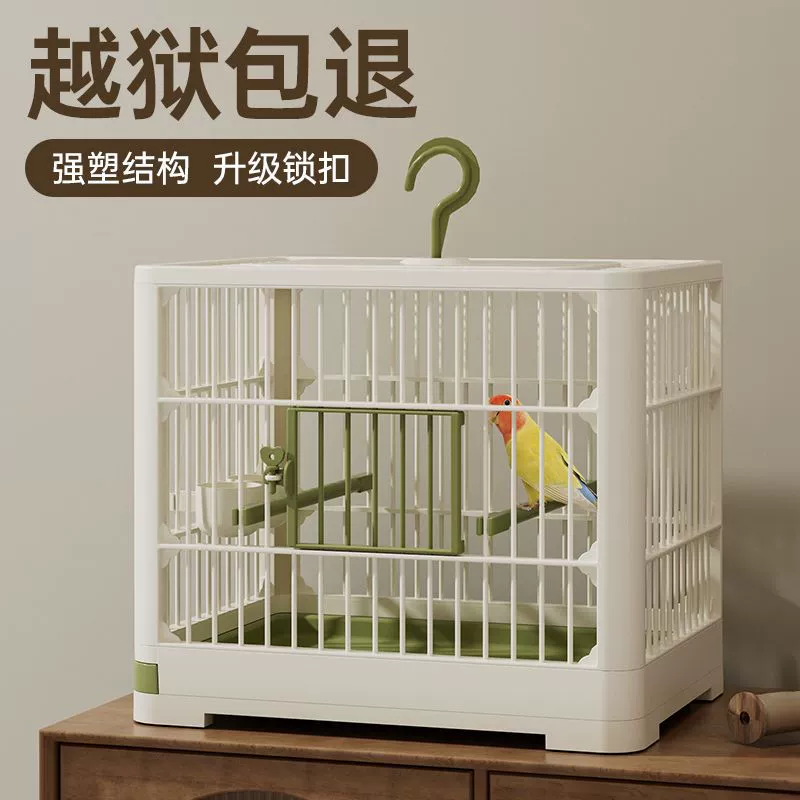 Роскошный скворечник клетка попугай клетка с наружным декором