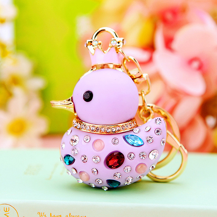 1 Piece Quantity Daily Occasion Metal Material Cute Animal Metal Women's Bag Pendant Keychain