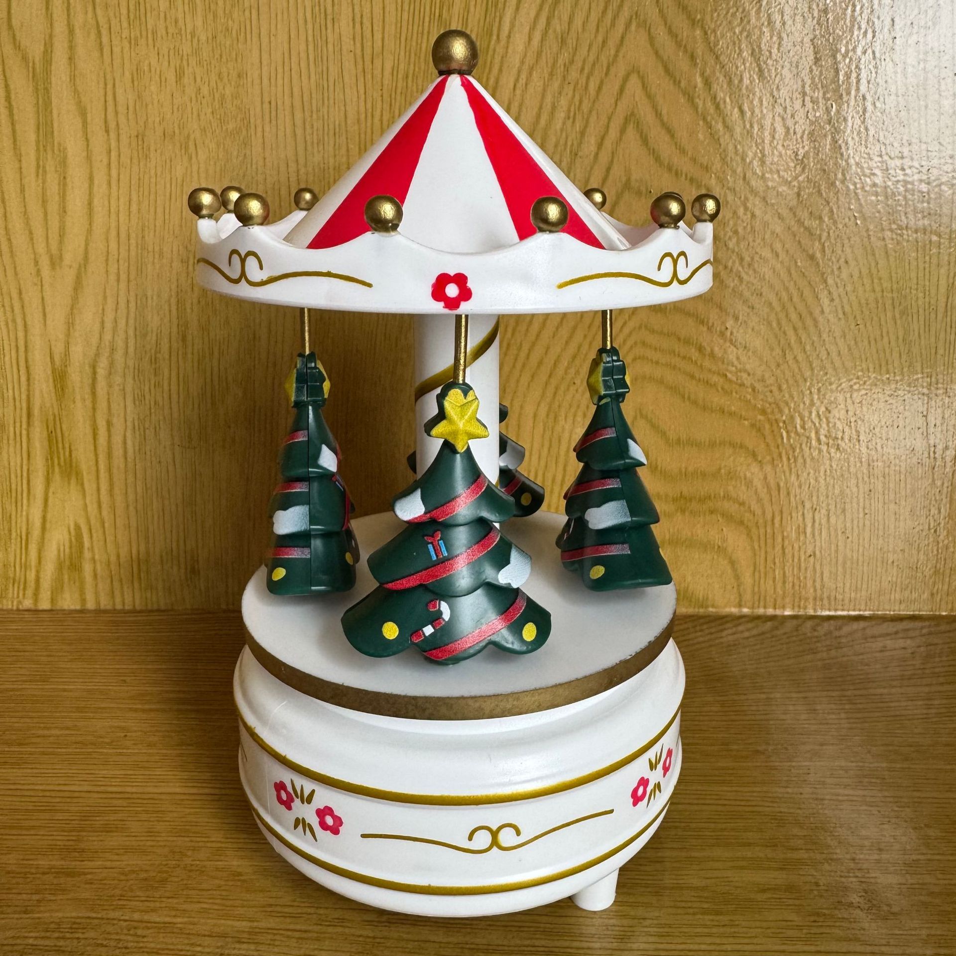 Carousel caja de música caja de música decoración creativa estudiante Navidad regalo de cumpleaños decoración transfronteriza